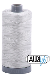 Aurifil Mako 28wt Cotton 750 m 820 yd. spool - 4060 Silver Moon